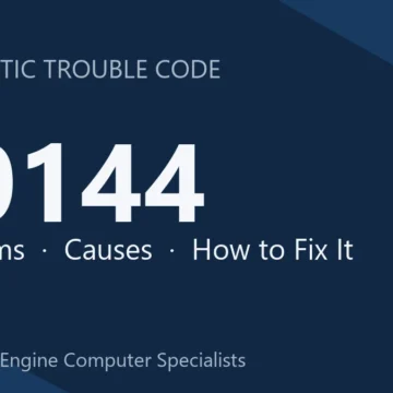 P0144 Code Symptoms, Causes, Diagnosis & Complete Repair Guide