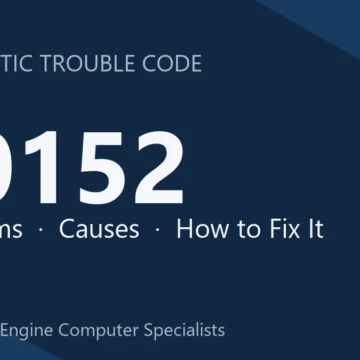 P0152 Code Symptoms, Causes, Diagnosis & Comprehensive Repair Guide