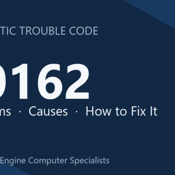 P0162 Code Symptoms, Causes, Diagnosis and Repair Costs Guide