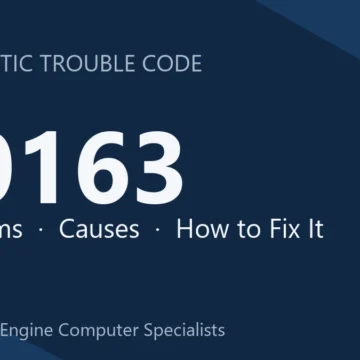 P0163 Code Symptoms, Causes, Diagnosis & Repair & Reprogramming Guide