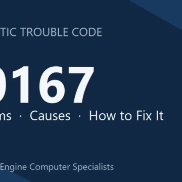 P0167 Code Symptoms, Causes, Diagnosis, Repair & Cost Overview