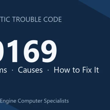 P0169 Code Symptoms, Causes, Diagnostic Steps & Repair Costs