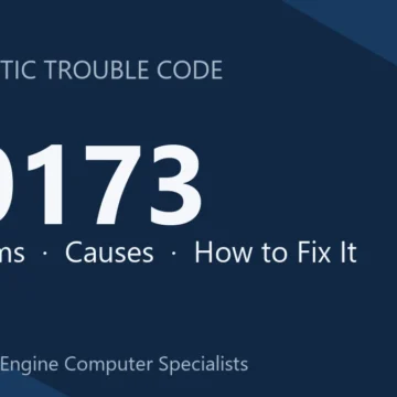 P0173 Code Symptoms, Causes, Diagnosis & Repair Guide Step-by-Step