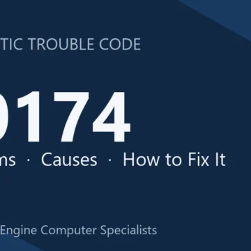 P0174 Code Symptoms, Causes, Diagnosis & Complete Repair Guide
