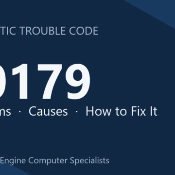 P0179 Code Symptoms, Causes, Diagnosis & Complete Repair Guide
