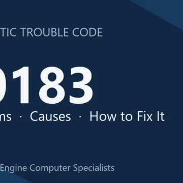 P0183 Code Symptoms, Causes, Diagnosis & Repair & Reprogramming Guide