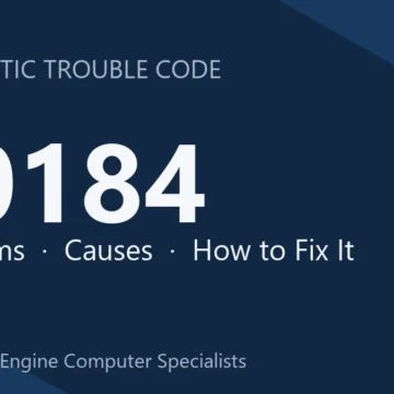 P0184 Code Symptoms, Causes, Diagnosis & Repair & Programming Costs