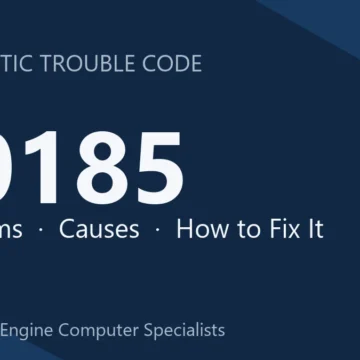 P0185 Code Symptoms, Causes, Diagnosis, Repair & Cost Guide & Tips
