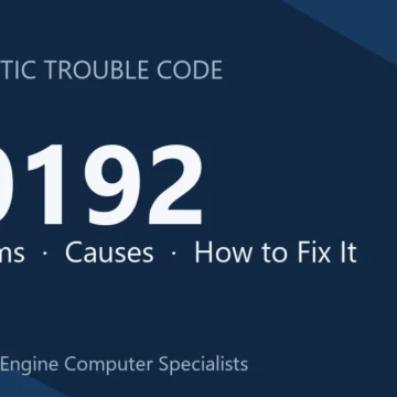 P0192 Code Symptoms, Causes, Diagnosis and Repair Comprehensive Guide