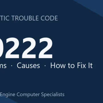 P0222 Code Symptoms, Causes, Diagnosis and Comprehensive Repair Guide