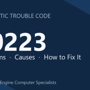 P0223 Code Symptoms, Causes, Diagnosis & Repair Costs Guide Overview