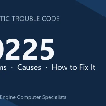 P0225 Code Symptoms, Causes, Repair Cost & Diagnostic Guide Tips