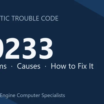 P0233 Code Symptoms, Causes, Diagnosis & Repair Overview Guide