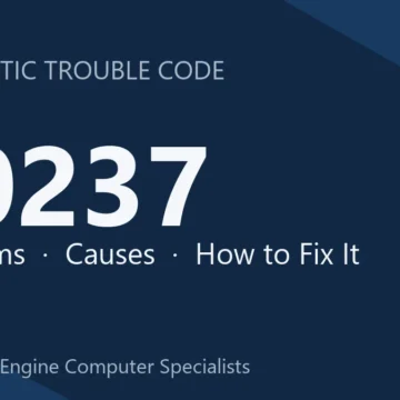 P0237 Code Symptoms, Causes, Diagnosis & Complete Repair Guide