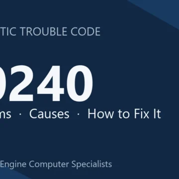 P0240 Code Symptoms, Causes, Diagnosis & Repair Guide for Your Ride