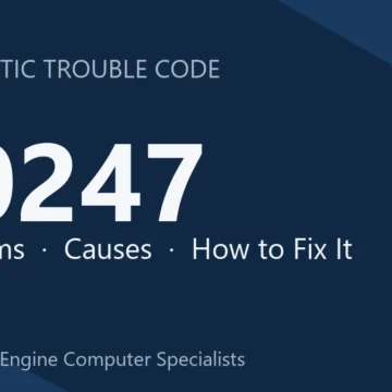 P0247 Code Symptoms, Causes, Diagnosis & Repair Costs Guide Overview