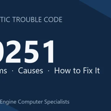 P0251 Code Symptoms, Causes, Diagnosis & Repair Comprehensive Guide