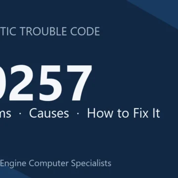 P0257 Code Symptoms, Causes, Diagnosis, Repair Costs & Prevention