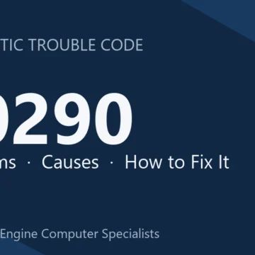P0290 Code Symptoms, Causes, Diagnosis, and Repair Costs Explained