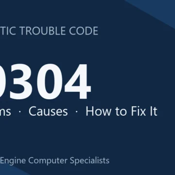P0304 Code Symptoms, Causes, Diagnosis & Repair Costs Guide Pricing