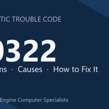 P0322 Code Symptoms, Causes, Diagnosis & Comprehensive Repair Guide