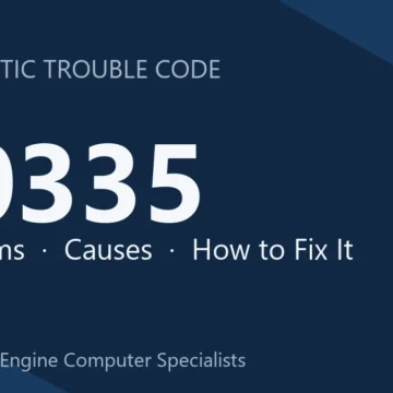 P0335 Code Symptoms, Causes, Diagnosis, Repair & Cost Overview
