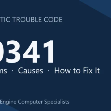 P0341 Code Symptoms, Causes, Diagnosis and Repair Guide Steps
