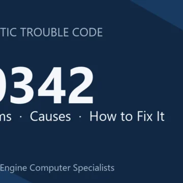 P0342 Code Symptoms, Causes, Diagnosis & Repair Costs Guide Overview