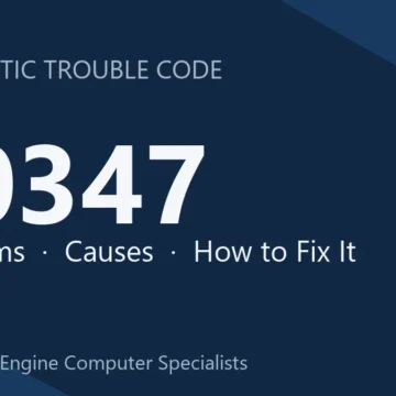 P0347 Code Symptoms, Causes, Diagnosis, Repair Costs & Safety Tips