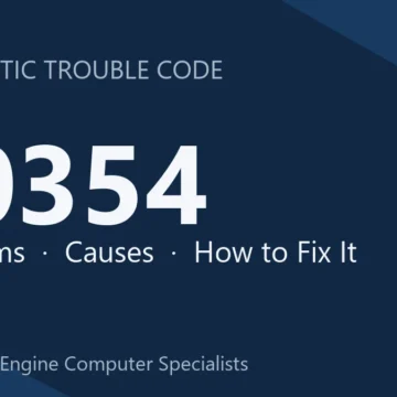 P0354 Code Symptoms, Causes, Diagnosis & Repair Costs Guide Overview