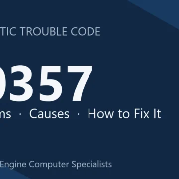 P0357 Code Symptoms, Causes, Diagnostic Steps & Repair Costs