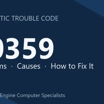 P0359 Code Symptoms, Causes, Diagnosis & Repair Procedure Guide