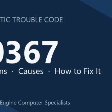 P0367 Code Symptoms, Causes, Diagnosis & Repair Guide Cost Info