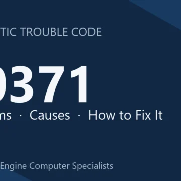 P0371 Code Symptoms, Causes, Diagnosis & Repair Guide Step-by-Step