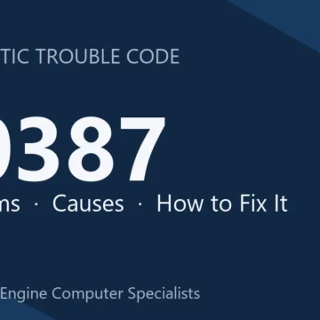 P0387 Code Symptoms, Causes, and Repair Procedures Complete Guide