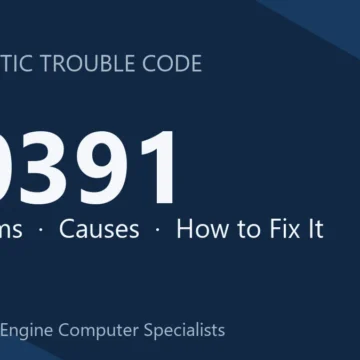 P0391 Code Symptoms, Causes, Diagnosis, Repair & Cost Guide Overview