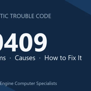 P0409 Code Symptoms, Causes, Diagnosis & Repair & Reprogramming Guide