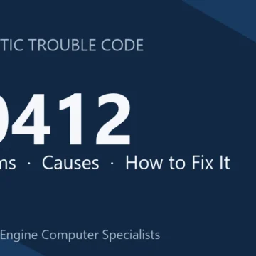P0412 Code Symptoms, Causes, Diagnosis & Repair Cost Overview