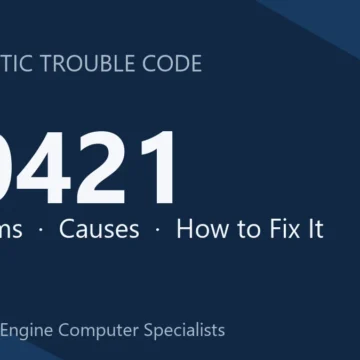 P0421 Code Symptoms, Causes, Diagnosis & Repair Overview Guide