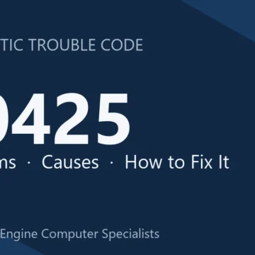 P0425 Code Symptoms, Causes, Diagnostic Steps & Repair Costs
