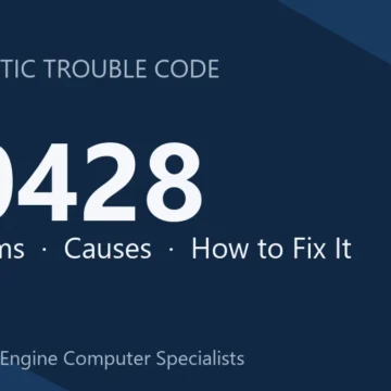P0428 Code Symptoms, Causes, Diagnosis and Repair Overview Guide