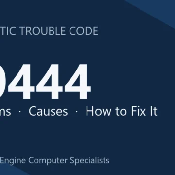 P0444 Code Symptoms, Causes, Diagnosis & Repair Guide Overview