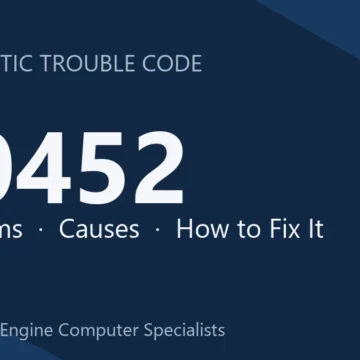 P0452 Code Symptoms, Causes, Diagnosis & Complete Repair Guide
