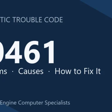 P0461 Code Symptoms, Causes, Diagnosis & Repair Costs Guide Overview