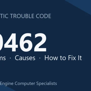 P0462 Code Symptoms, Causes, Diagnosis and Repair Guide Insights