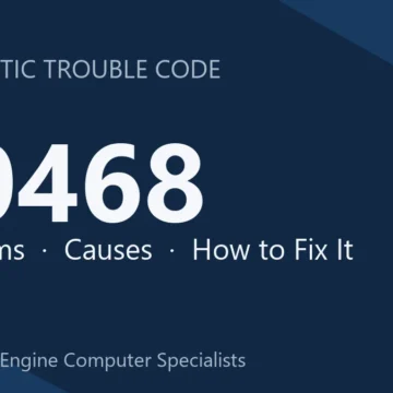 P0468 Code Symptoms, Causes, Diagnosis & Repair & Programming Guide