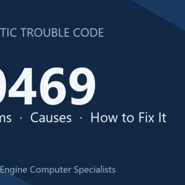 P0469 Code Symptoms, Causes, Diagnosis & Repair Programming Guide