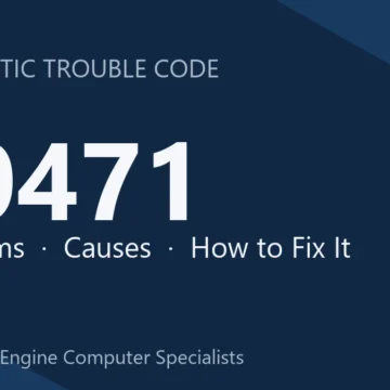 P0471 Code Symptoms, Causes, Diagnosis and Repair Guide Steps