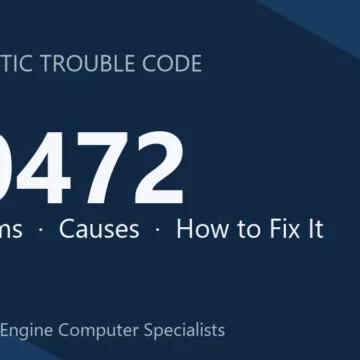 P0472 Code Symptoms, Causes, Diagnosis and Comprehensive Repair Guide
