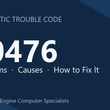 P0476 Code Symptoms, Causes, Diagnosis & Repair Guide – Step by Step